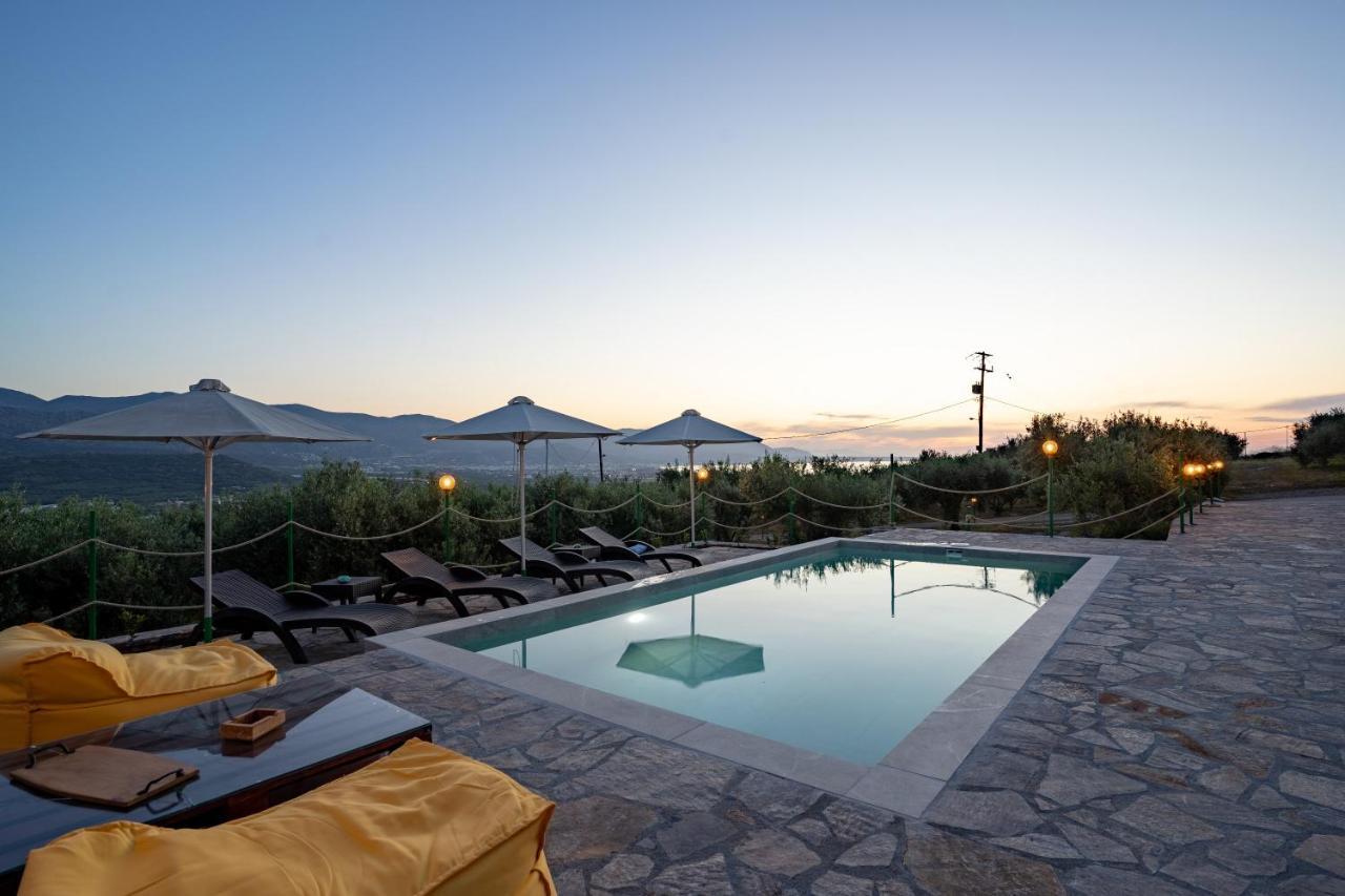 Villa Aktis With Freshwater Pool And Sea View Sissi  Luaran gambar