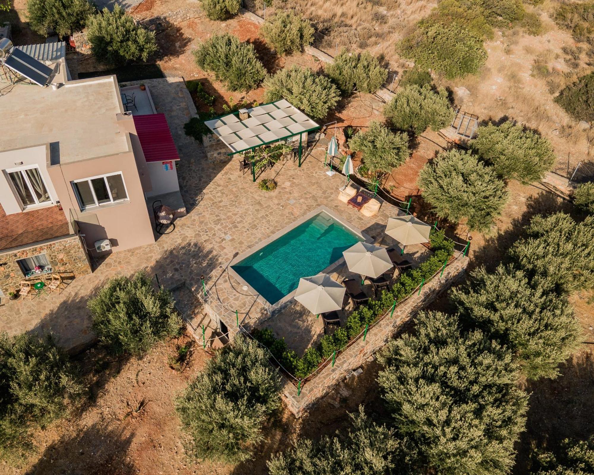 Villa Aktis With Freshwater Pool And Sea View Sissi  Luaran gambar