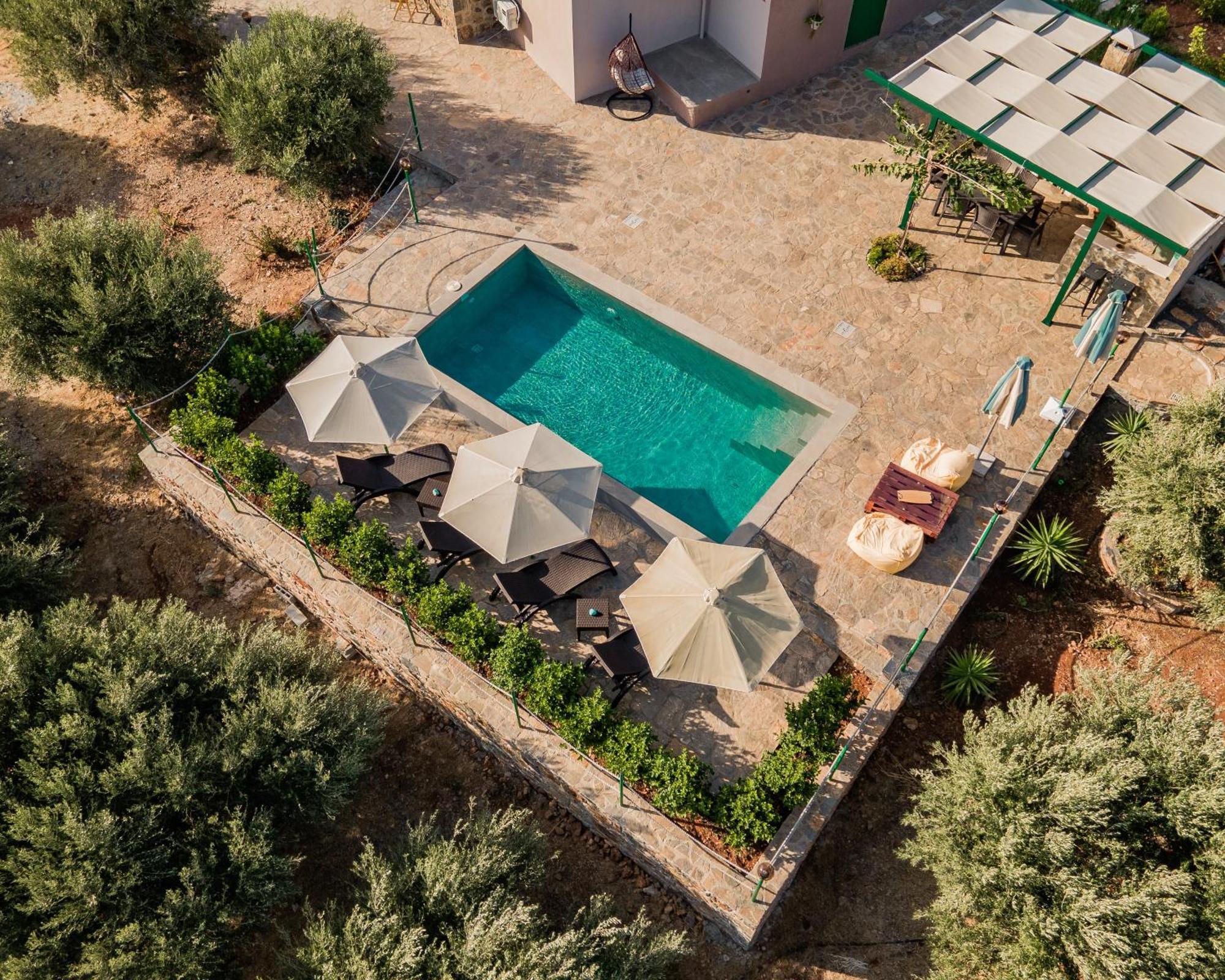 Villa Aktis With Freshwater Pool And Sea View Sissi  Luaran gambar