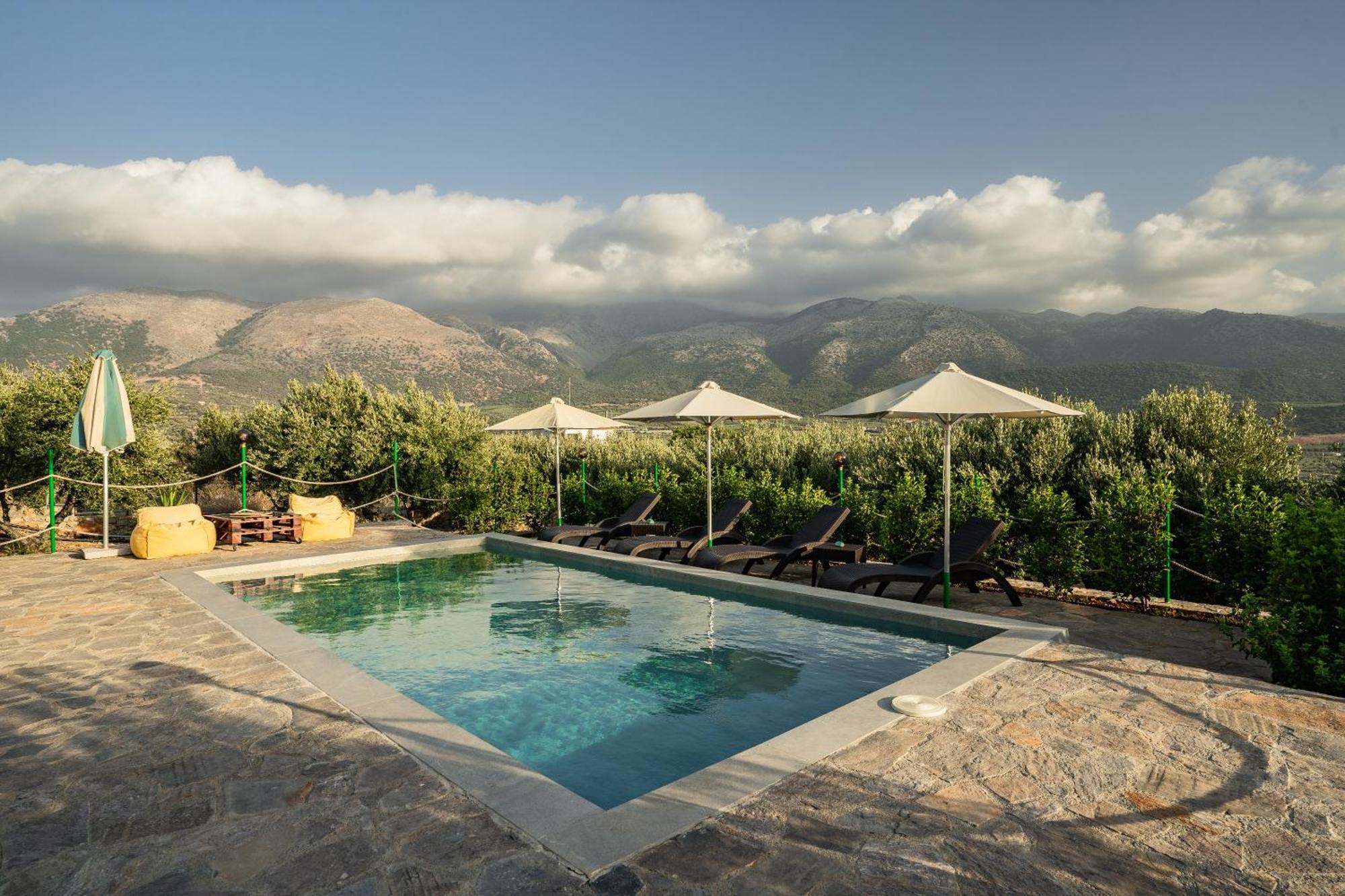 Villa Aktis With Freshwater Pool And Sea View Sissi  Luaran gambar