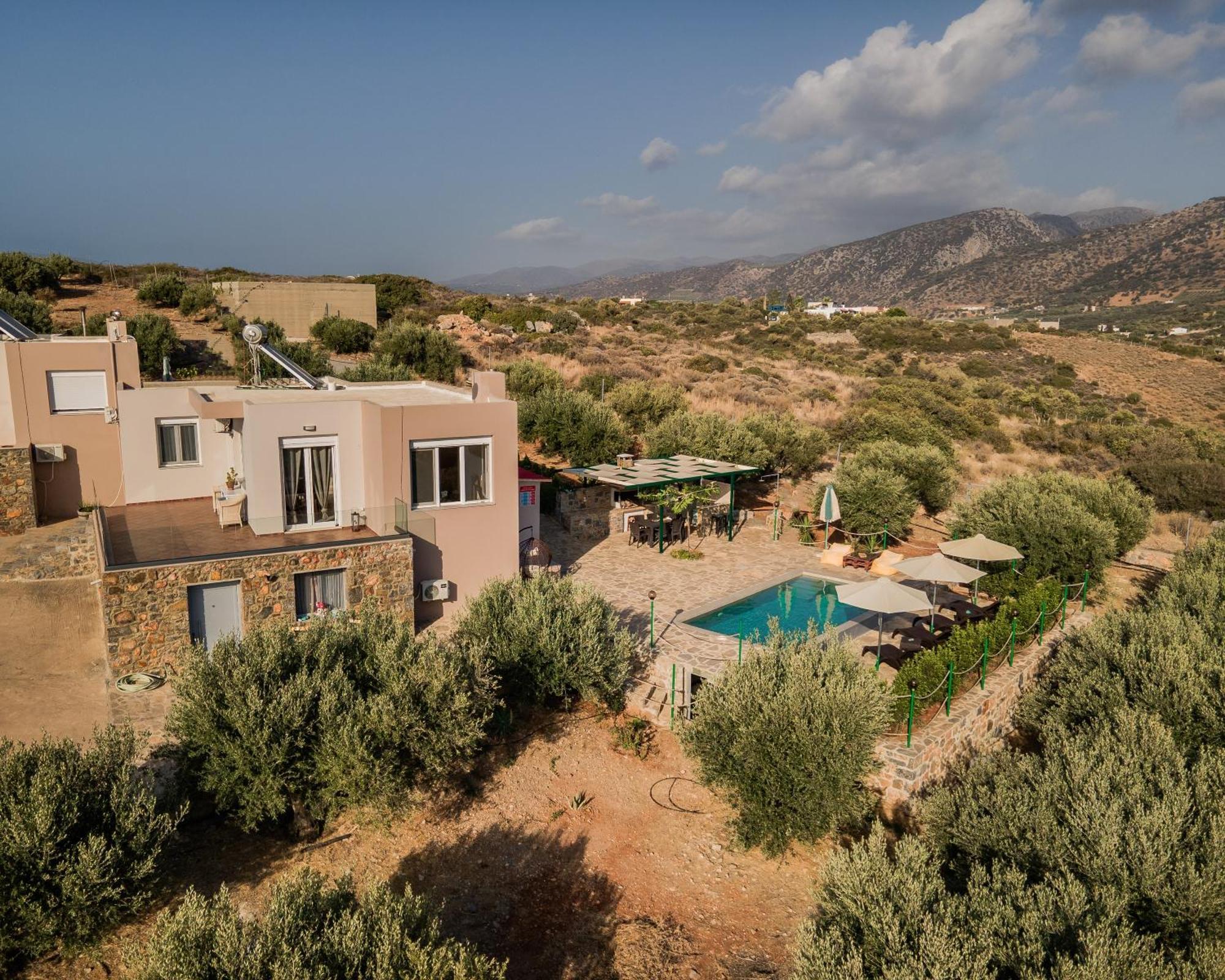 Villa Aktis With Freshwater Pool And Sea View Sissi  Luaran gambar