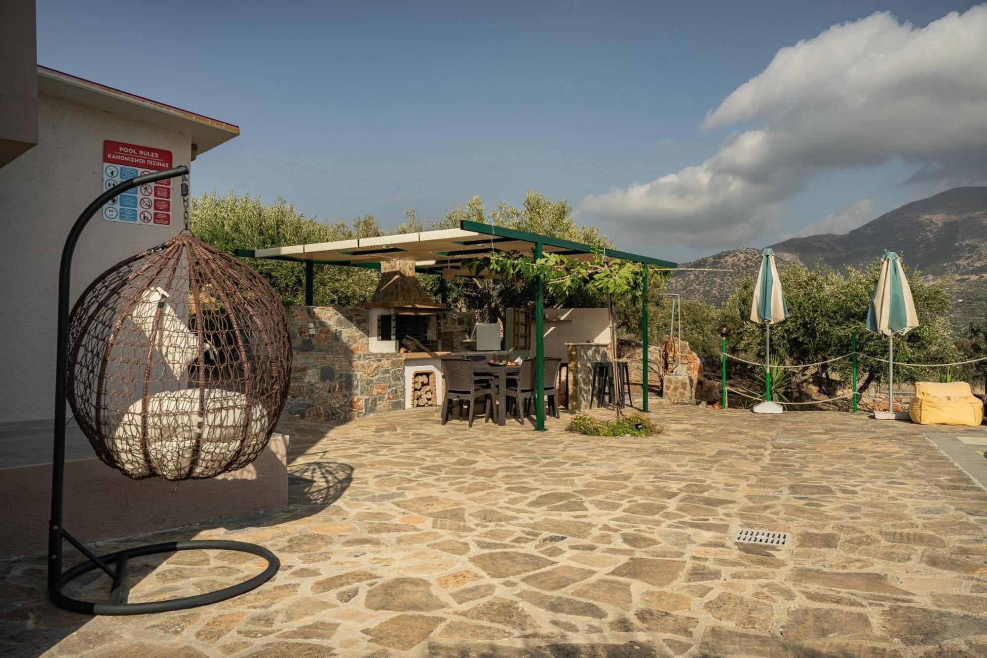 Villa Aktis With Freshwater Pool And Sea View Sissi  Luaran gambar