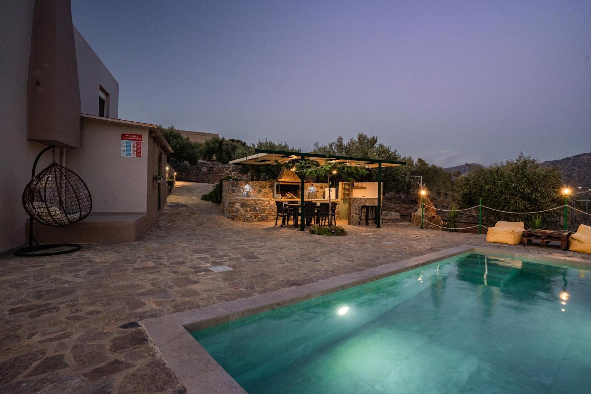 Villa Aktis With Freshwater Pool And Sea View Sissi  Luaran gambar
