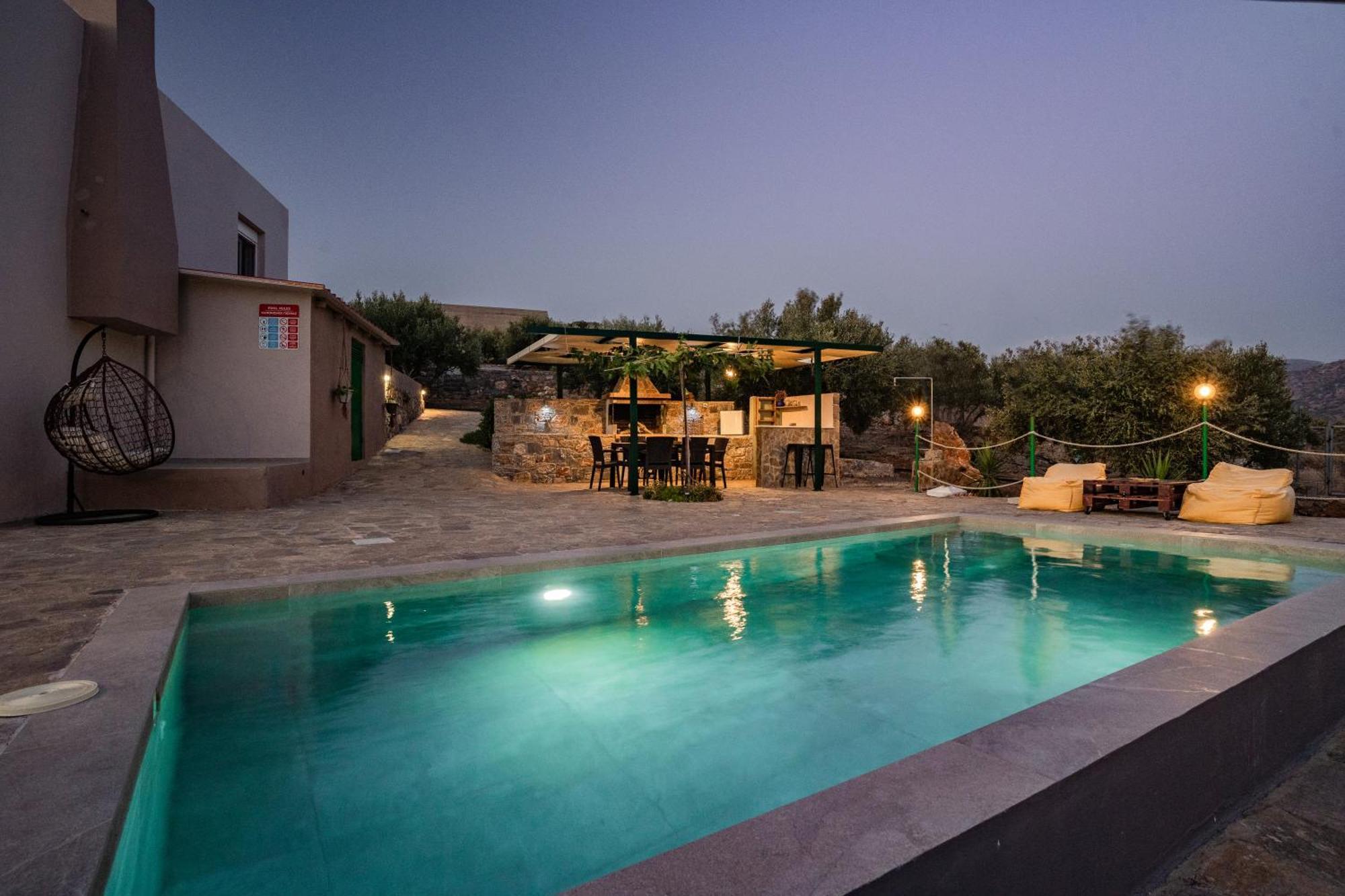Villa Aktis With Freshwater Pool And Sea View Sissi  Luaran gambar