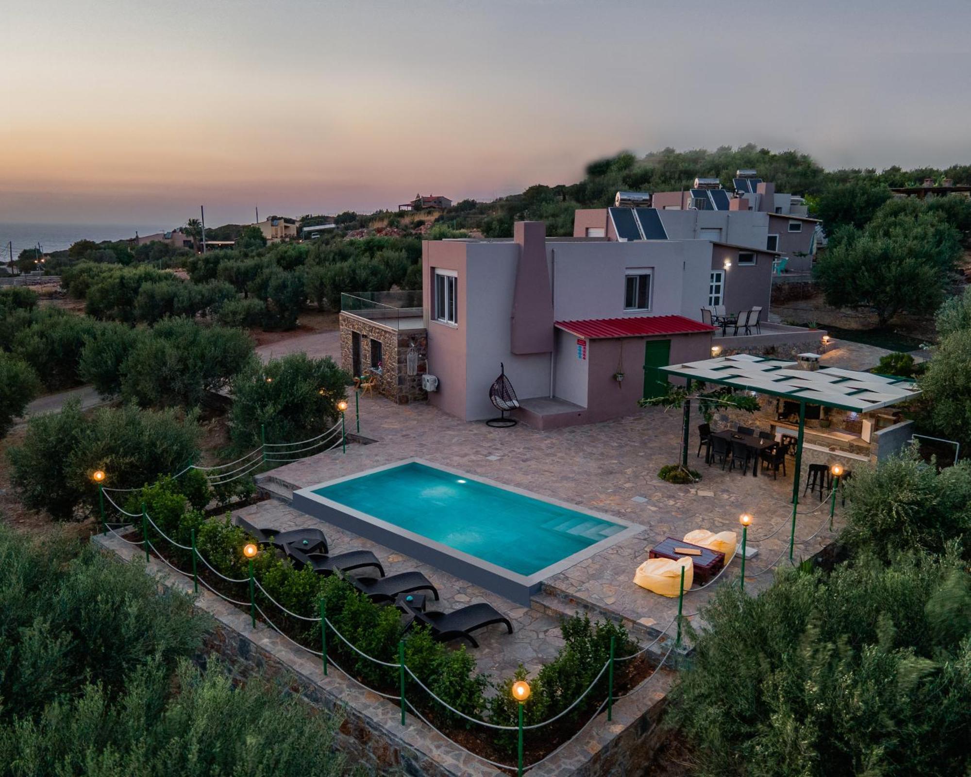 Villa Aktis With Freshwater Pool And Sea View Sissi  Luaran gambar